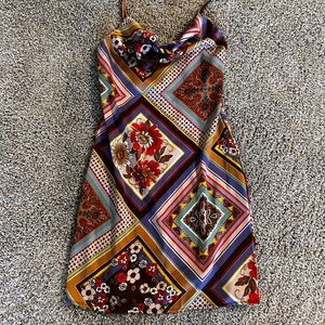 Urban Outfitters Multi Colored Slip Dress